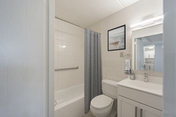 Tiled shower